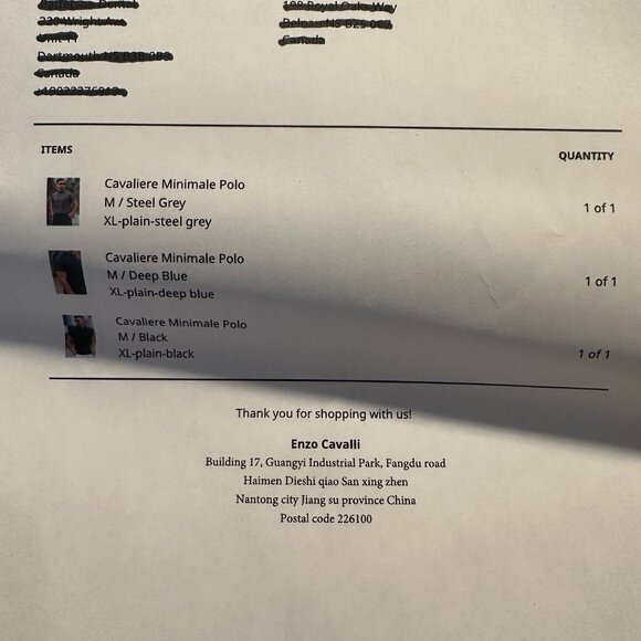 Enzo Cavalli Cavaliere Minimale Polo x 3 - Picture 6 of 6